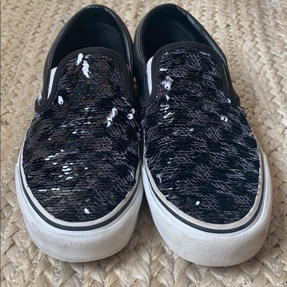 Vans Classic Slip On Flipping Sequins